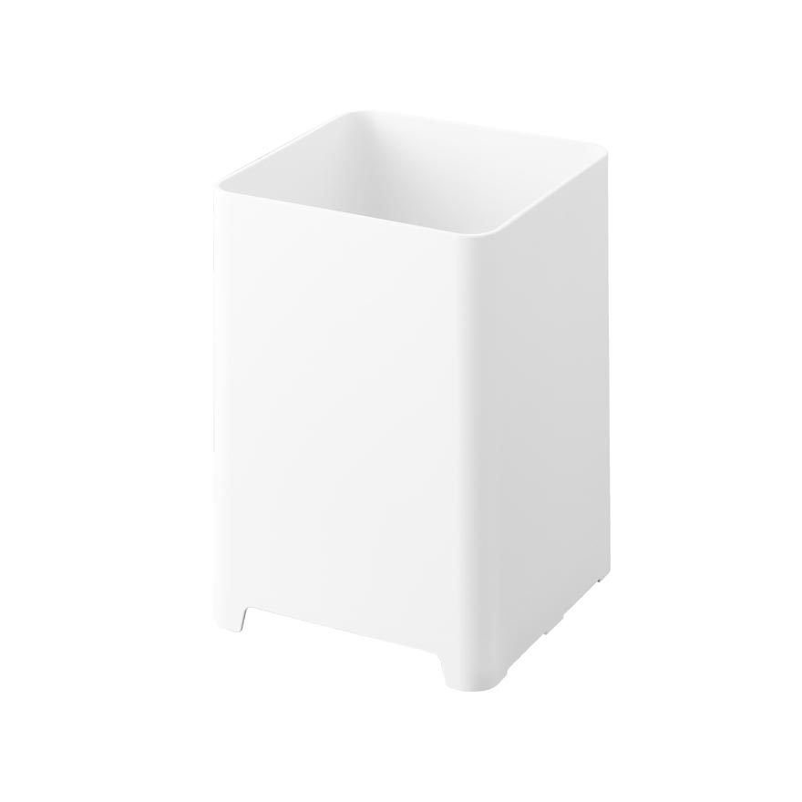 お値下げします。Tower 山崎実業　ホワイトごみ箱 tower ｜ ボトル型蓋付きゴミ箱 タワー ｜ 山崎実業